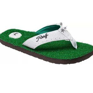 Reef Mulligan Turf Flip Flops - 8.5 women's / 7 men's NWOT